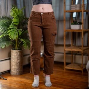 Casual Brown Pants